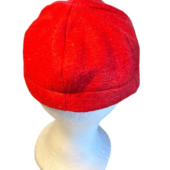 Vintage Red Women's Hat - Picture 3 of 5